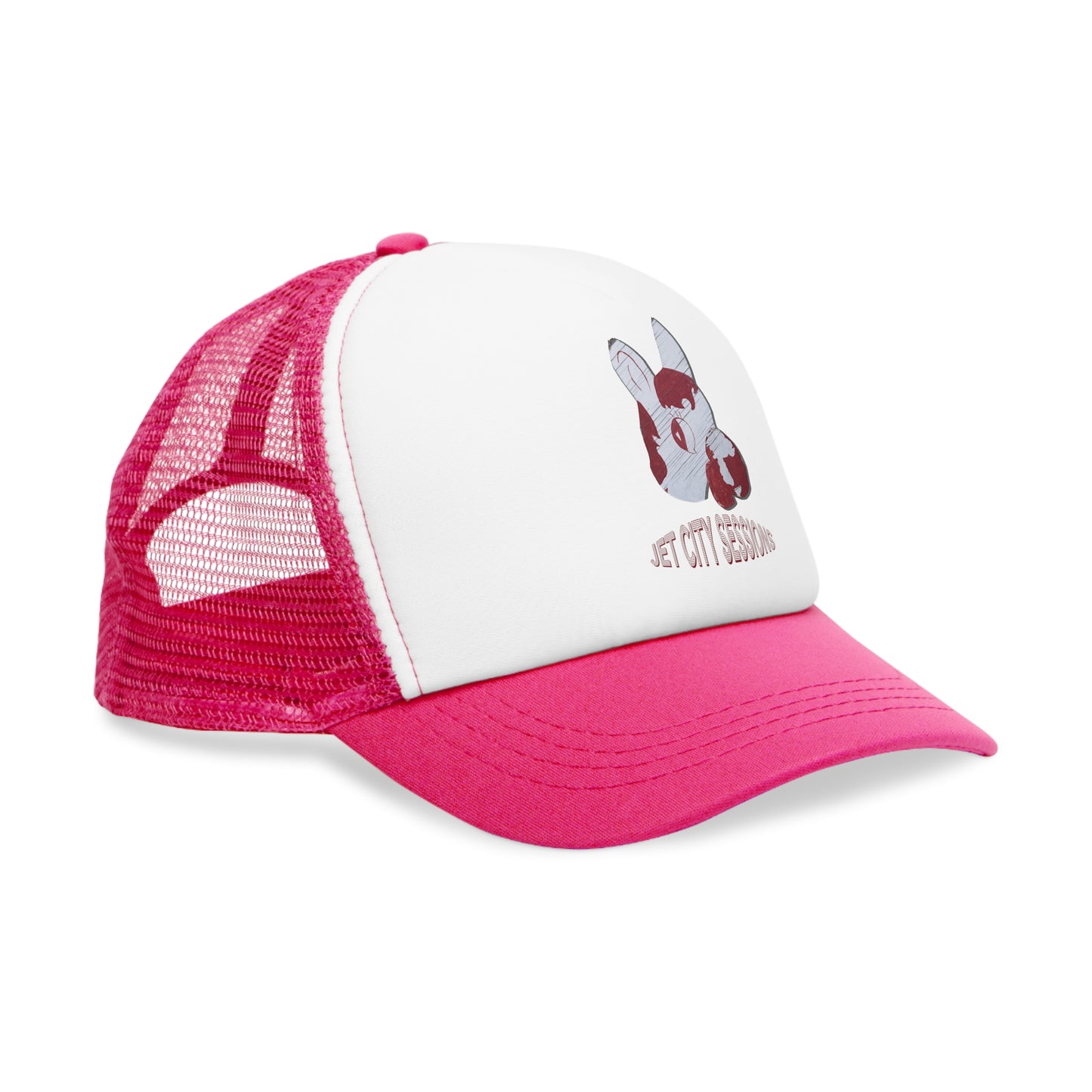 Trucker Hat featuring Arrow, the Jet City Sessions mascot